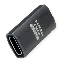 ROLINE USB4 Gen 3x2 Adapter Typ C ST BU. Aluminium. 90. gedreht. silberfarben — Buy in Cyprus with Fast Delivery