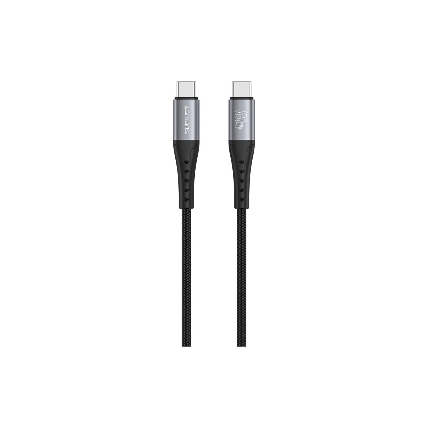 4smarts USB-C Kabel PrimeCord 60W 1.5m. schwarz — Buy in Cyprus with Fast Delivery
