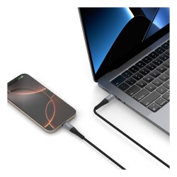 4smarts USB-C Kabel PrimeCord 60W 1.5m. schwarz — Buy in Cyprus with Fast Delivery