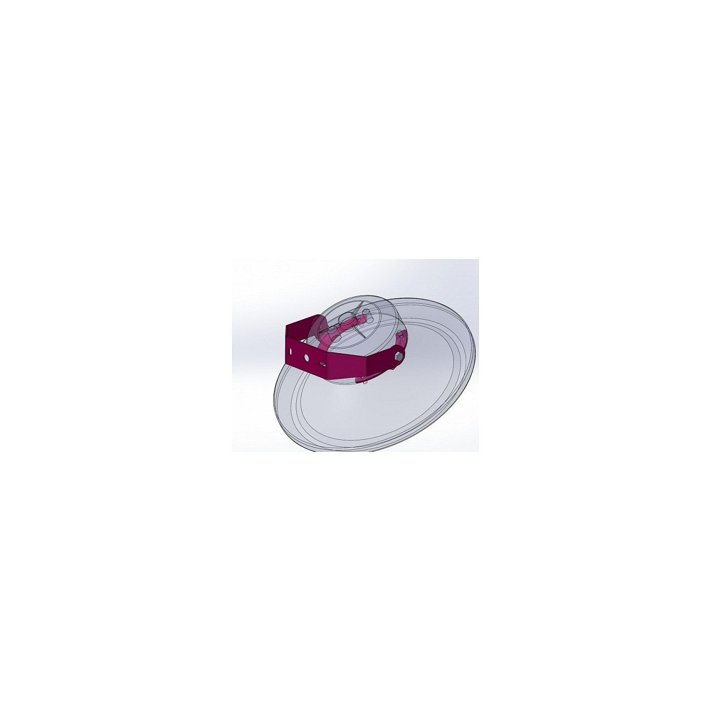 Synergy 21 LED Spot Pendelleuchte UFO zub. Wandhalterung für UFO size M Bügel kurz — Buy in Cyprus with Fast Delivery