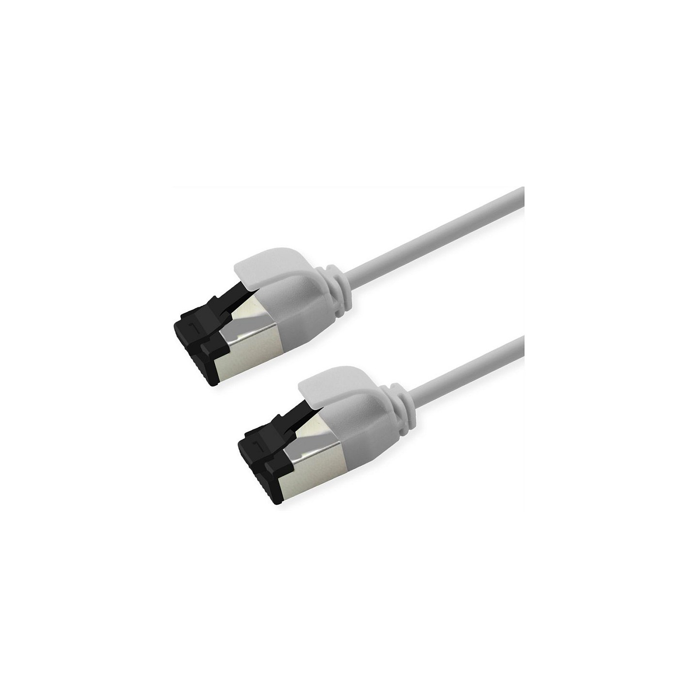 ROLINE S FTP Patchkabel Kat.8.1. Slim. PoE. weiss. 0.5m — Buy in Cyprus with Fast Delivery