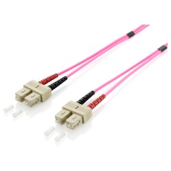 Equip LWL Patchkabel SC- to SC 0.50m Multimode Duplex OM4 vi Polybeutel — Buy in Cyprus with Fast Delivery