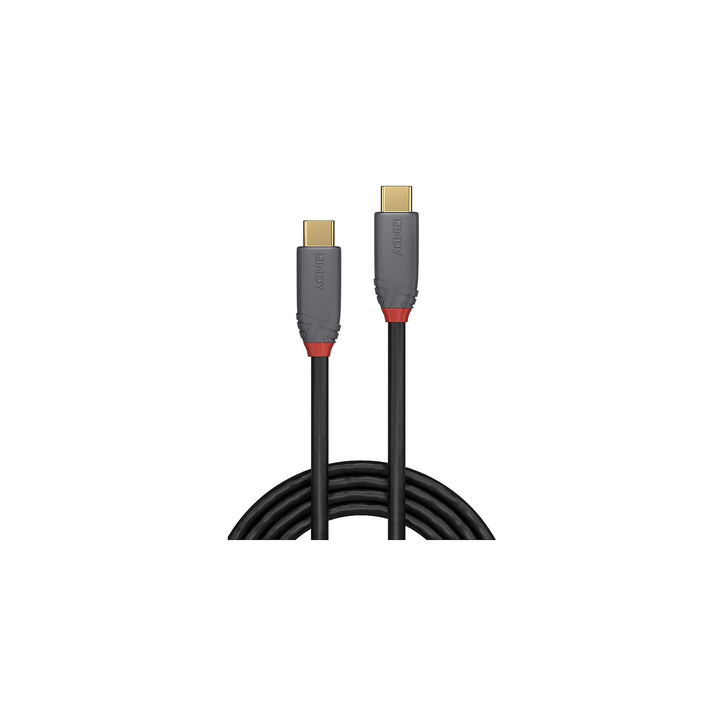 LINDY USB 3.1 Kabel Typ C C 5A PD Anthra Line M M 1m — Buy in Cyprus with Fast Delivery