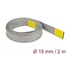 Geflechtschlauch zur EMV Abschirmung dehnbar 2 m x 15 mm — Buy in Cyprus with Fast Delivery