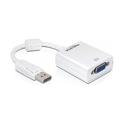 DELOCK Adapter Displayport-St to VGA-Bu weiss — Buy in Cyprus with Fast Delivery