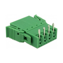 Terminalblock Set für Platine 4 Pin 3.81 mm Rastermaß horizontal — Buy in Cyprus with Fast Delivery