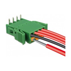 Terminalblock Set für Platine 4 Pin 3.81 mm Rastermaß horizontal — Buy in Cyprus with Fast Delivery