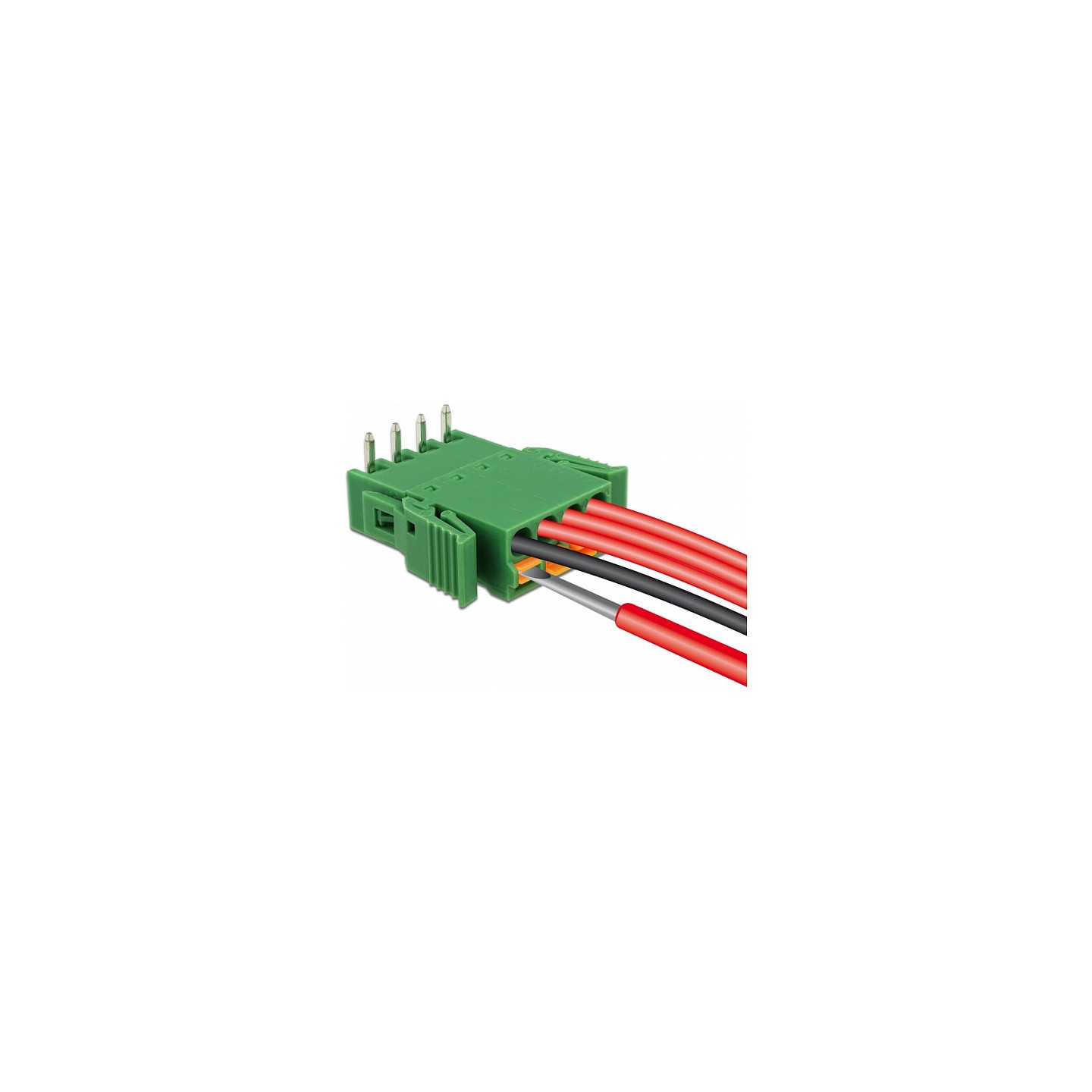 Terminalblock Set für Platine 4 Pin 3.81 mm Rastermaß horizontal — Buy in Cyprus with Fast Delivery