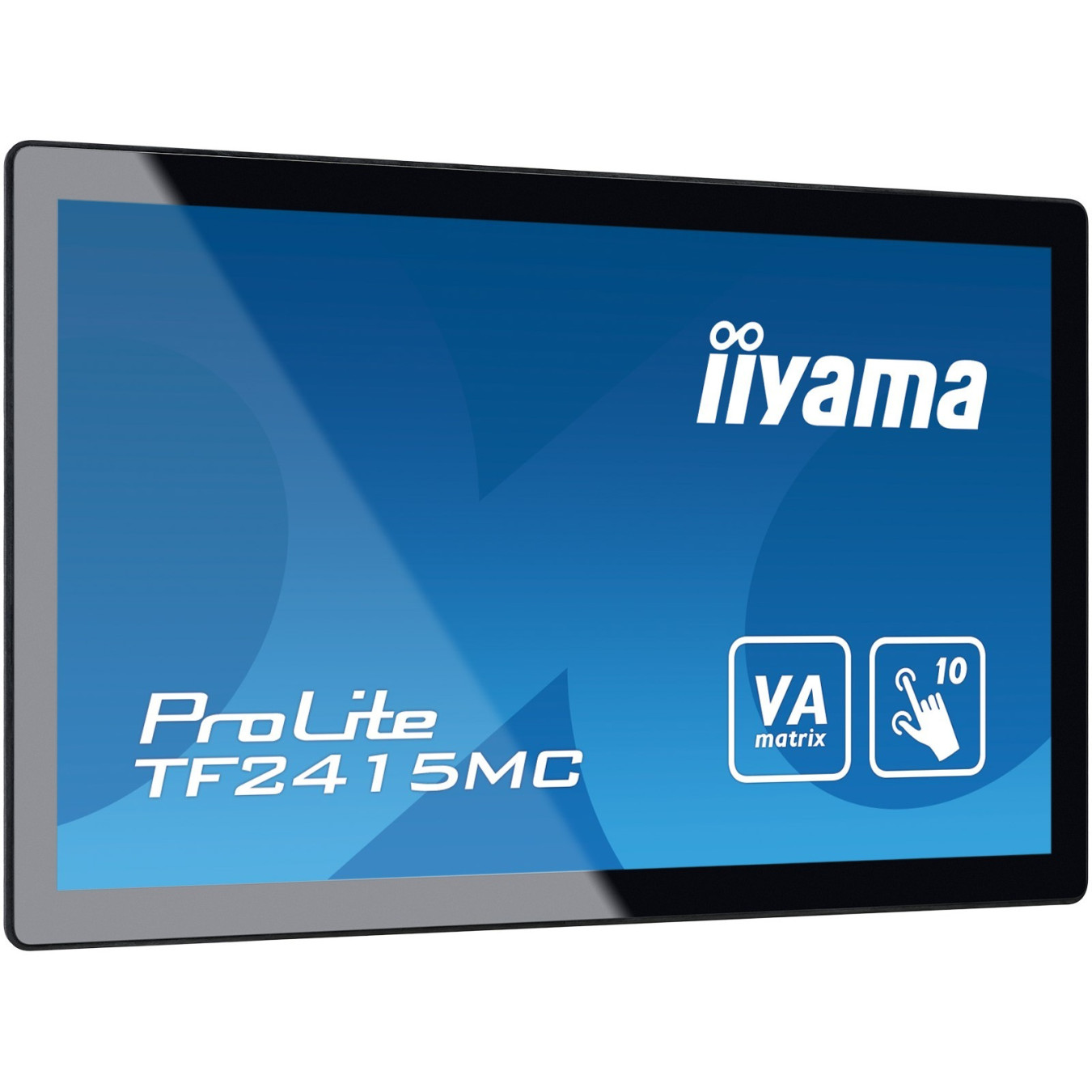 iiyama ProLite TF2415MC-B2 - 23.8" PCAP Multi-Touch Open Frame Monitor, Full HD, HDMI & DisplayPort, Black