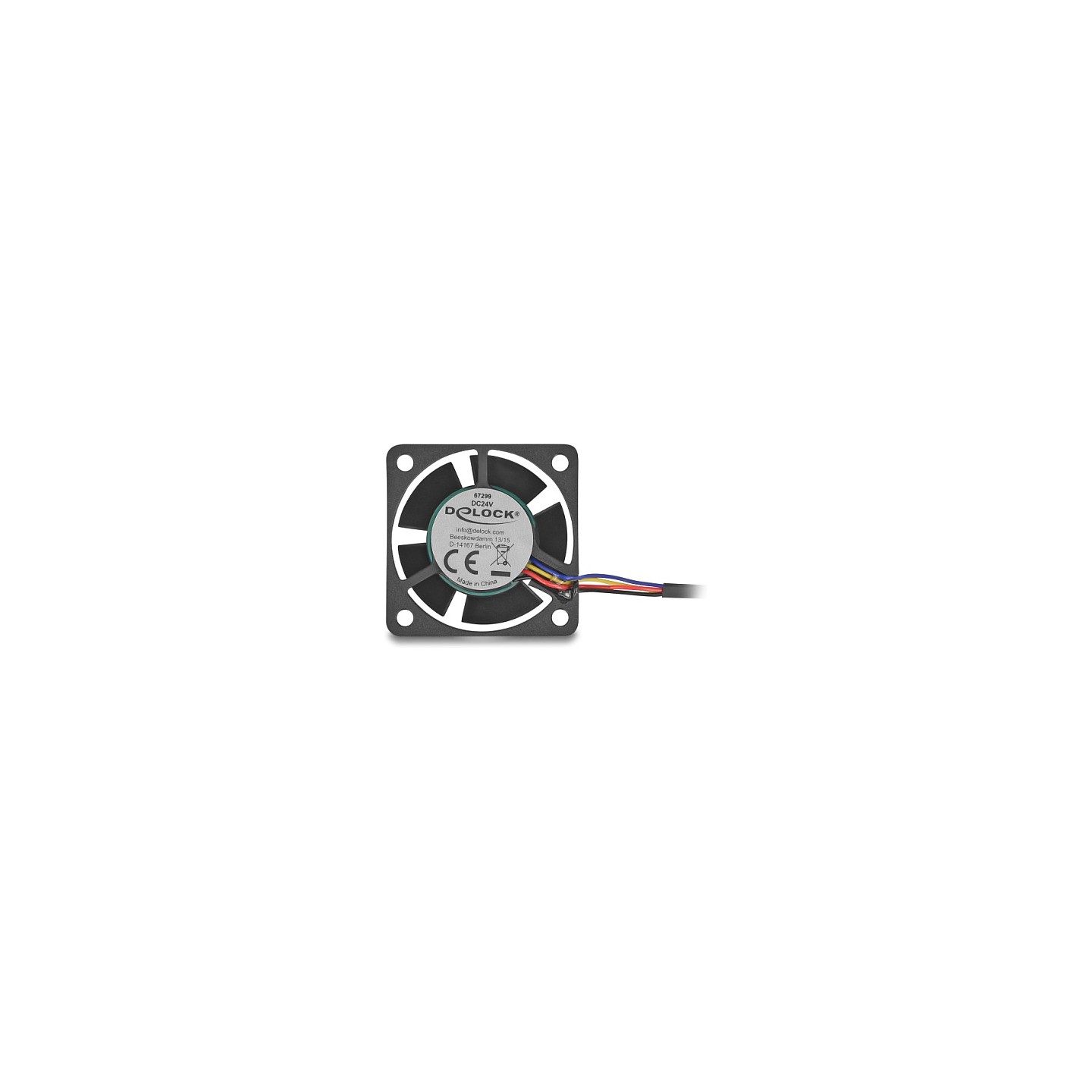 Axiallüfter 24 V DC. 40 x 40 x 20 mm schwarz — Buy in Cyprus with Fast Delivery