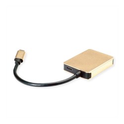 ROLINE GOLD USB Typ C Dockingstation. HDMI 4K. 2x USB 3.2 Gen 1. 1x PD — Buy in Cyprus with Fast Delivery
