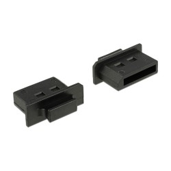 DELOCK Staubschutz fur Displayport Buchse mit Griff 10 Stuck schwarz — Buy in Cyprus with Fast Delivery
