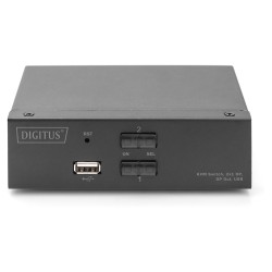 Digitus KVM Switch DisplayPort 2x1 (schwarz) — Buy in Cyprus with Fast Delivery