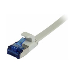 Synergy21 Patchkabel RJ45. CAT6A 500Mhz. 10m. grau. U FTP. flach. TPE(Superflex). AWG32. — Buy in Cyprus with Fast Delivery