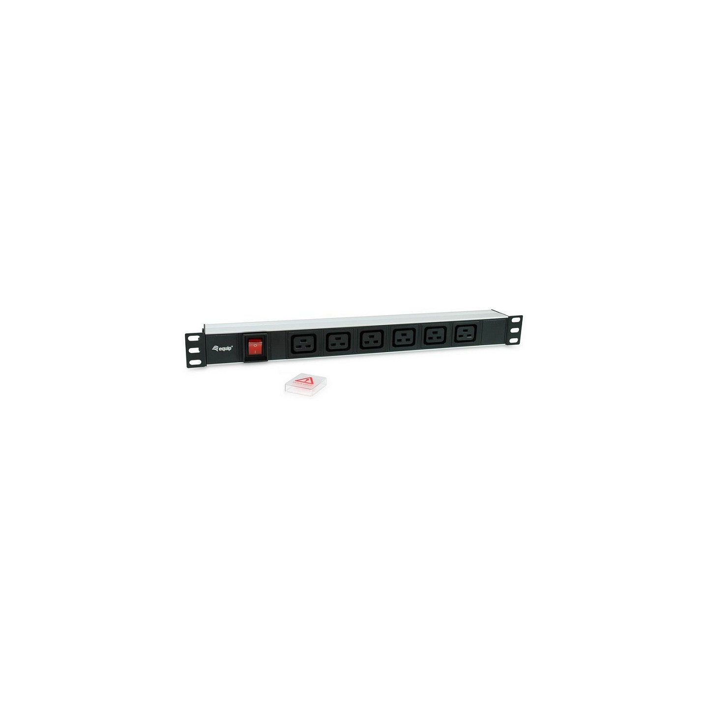 Equip Steckdosenleiste 1U 6xIEC C19. Ein u. Ausschalter sw — Buy in Cyprus with Fast Delivery