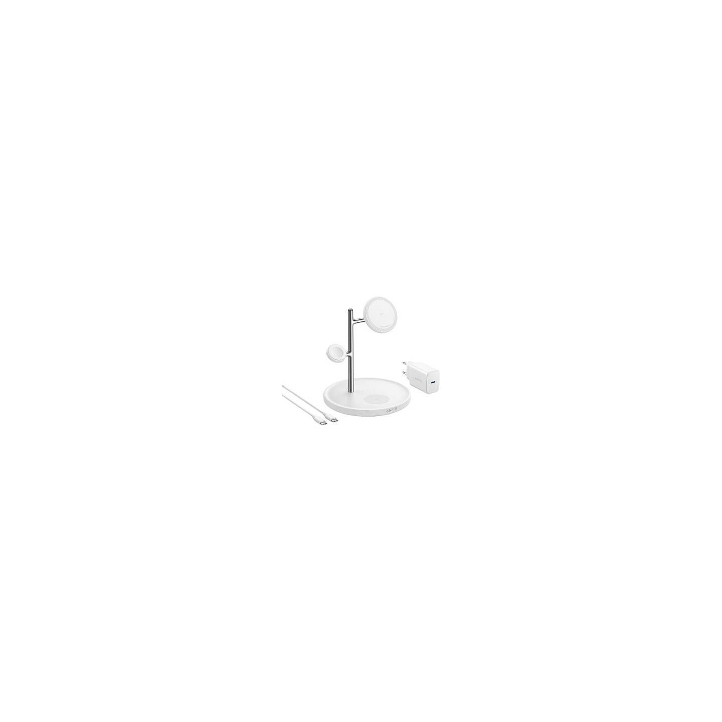 Anker MagGo Wireless Charging Station 3-in-1 faltbar white — Buy in Cyprus with Fast Delivery