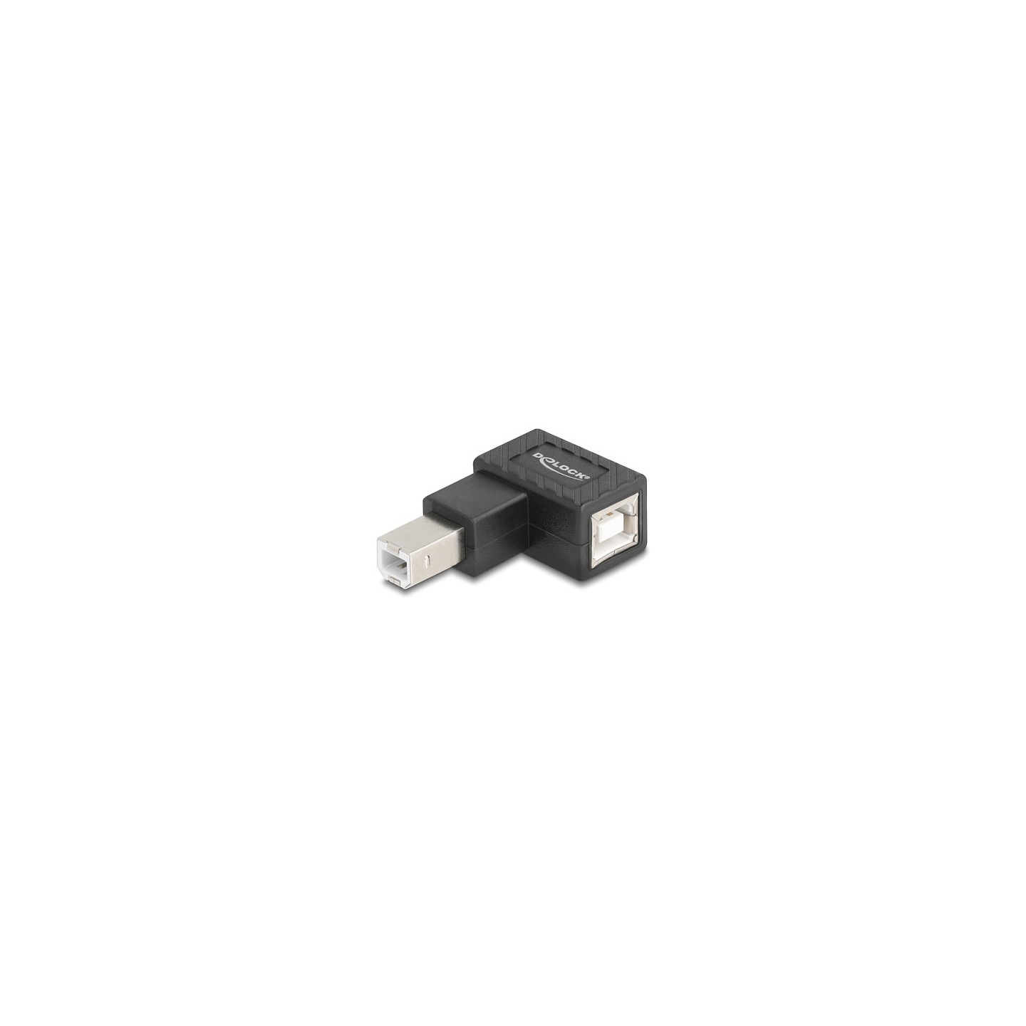 DELOCK Adapter USB 2.0 B Stecker zu B Buchse 90° rechts gew. — Buy in Cyprus with Fast Delivery