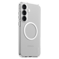 CARE Flagship Case Clear w. white QI Galaxy S25 Plus — Buy in Cyprus with Fast Delivery