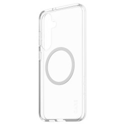 CARE Flagship Case Clear w. white QI Galaxy S25 Plus — Buy in Cyprus with Fast Delivery