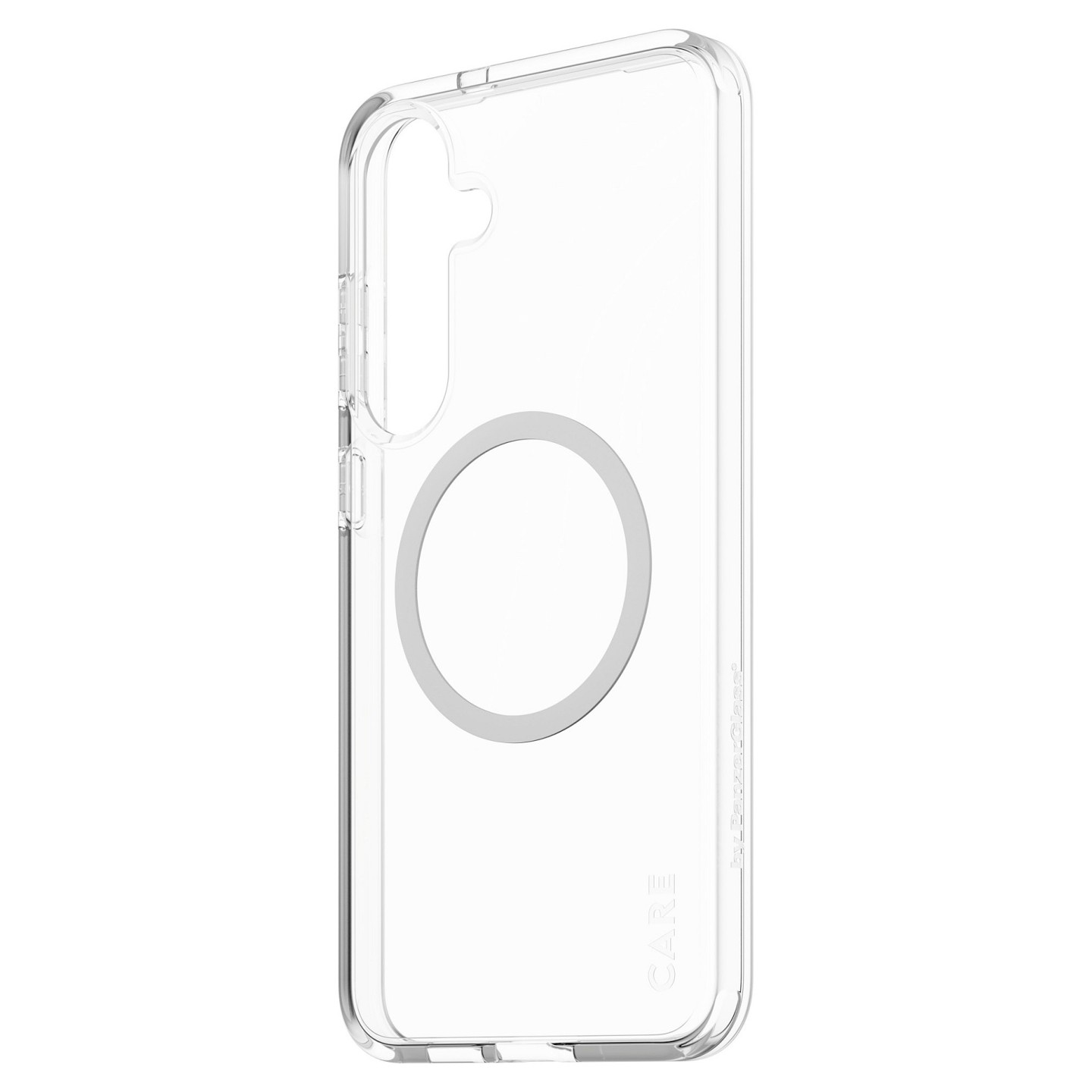 CARE Flagship Case Clear w. white QI Galaxy S25 Plus — Buy in Cyprus with Fast Delivery
