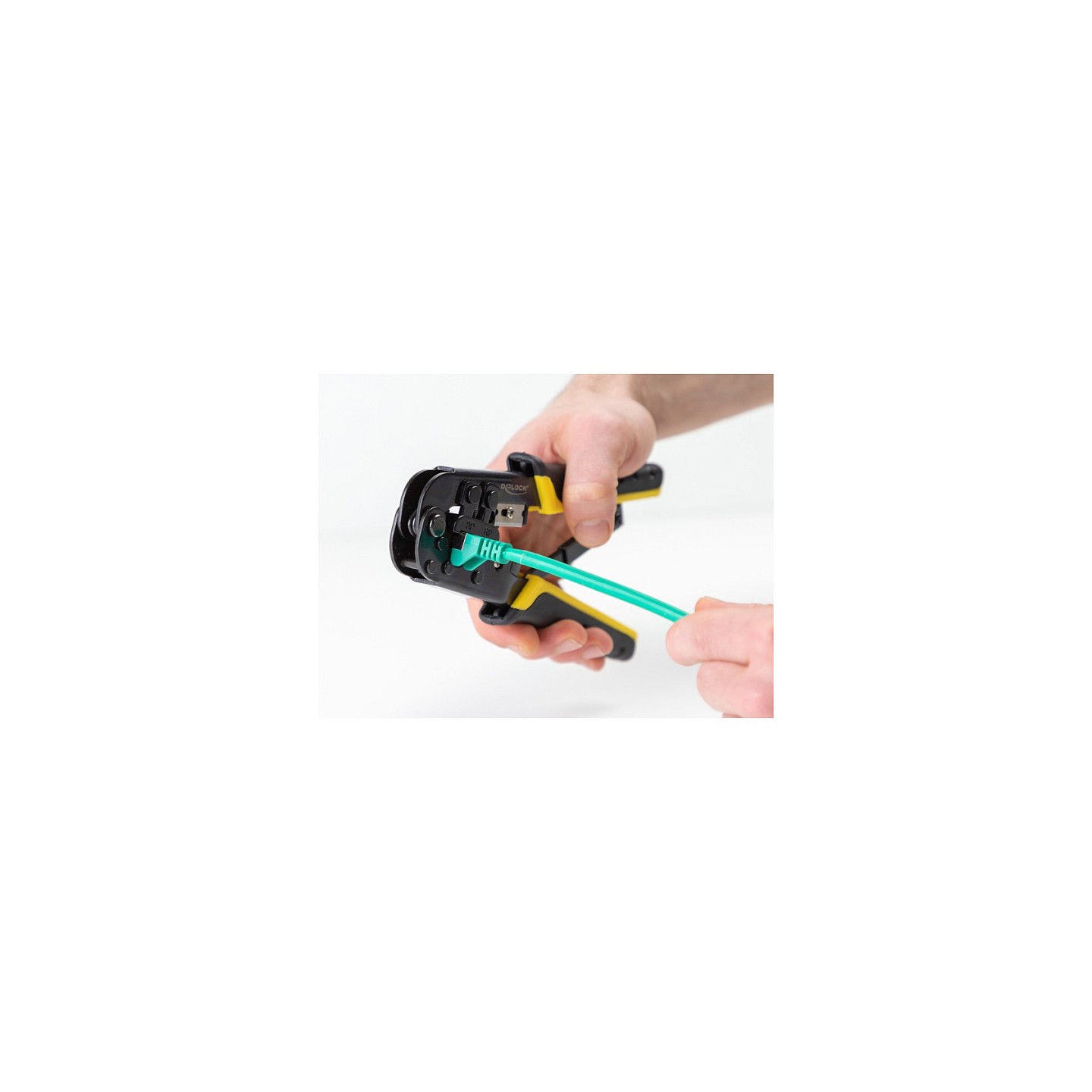 Universelle Crimpzange mit Abisolierer für 8P (RJ45) oder 6P (RJ12 11) Stecker — Buy in Cyprus with Fast Delivery