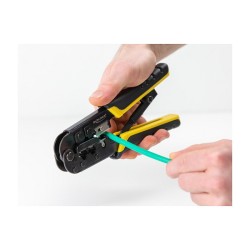 Universelle Crimpzange mit Abisolierer für 8P (RJ45) oder 6P (RJ12 11) Stecker — Buy in Cyprus with Fast Delivery