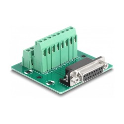 D-Sub 15 Pin Buchse zu 16 Pin Terminalblock für Hutschiene — Buy in Cyprus with Fast Delivery