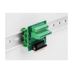 D-Sub 15 Pin Buchse zu 16 Pin Terminalblock für Hutschiene — Buy in Cyprus with Fast Delivery