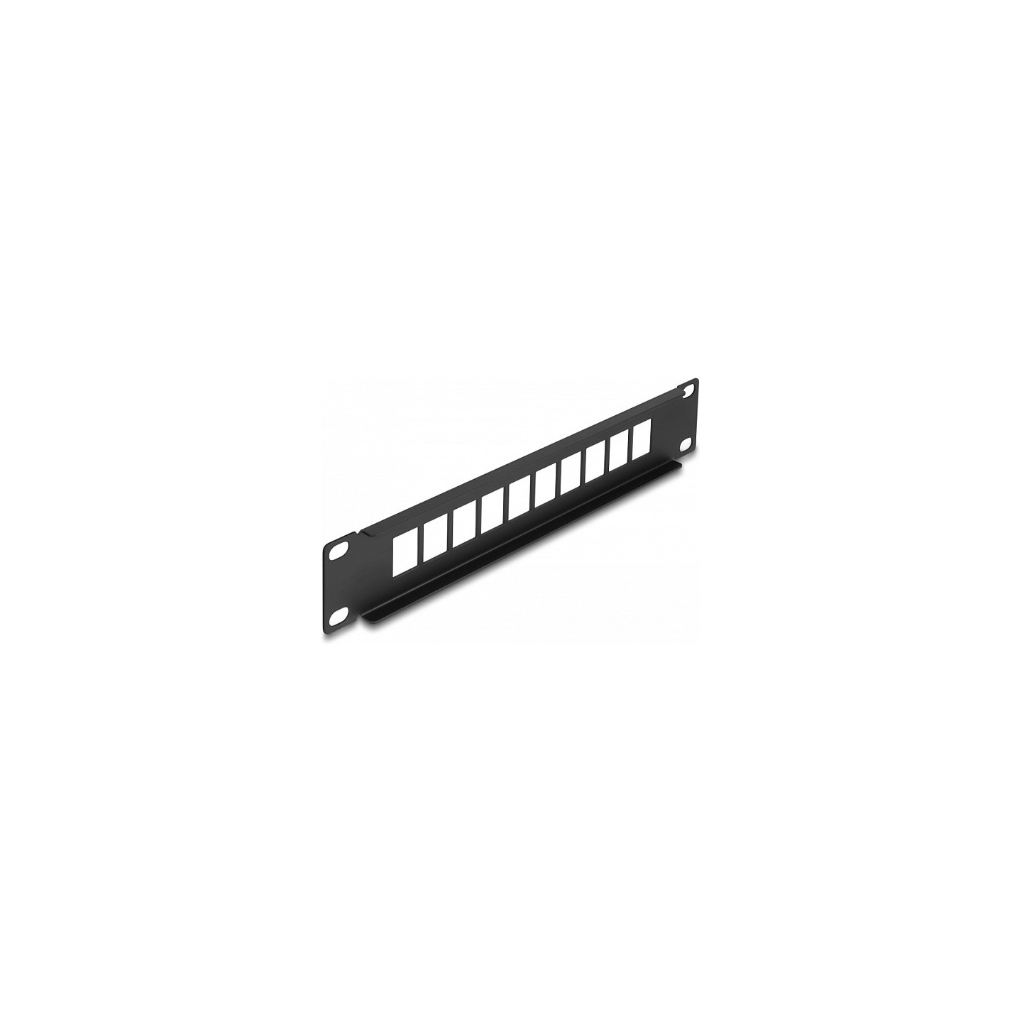 Delock 10? Keystone Patchpanel 10 Port schwarz — Buy in Cyprus with Fast Delivery