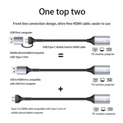 Equip Adapter USB-C A- to HDMI 1920x1080 60Hz Alu. — Buy in Cyprus with Fast Delivery