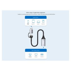 Equip Adapter USB-C A- to HDMI 1920x1080 60Hz Alu. — Buy in Cyprus with Fast Delivery