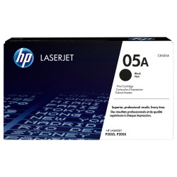 HP 05A original LaserJet Toner cartridge CE505A black standard capacity 2.300 pages 1-pack Smart Printing TechnologY