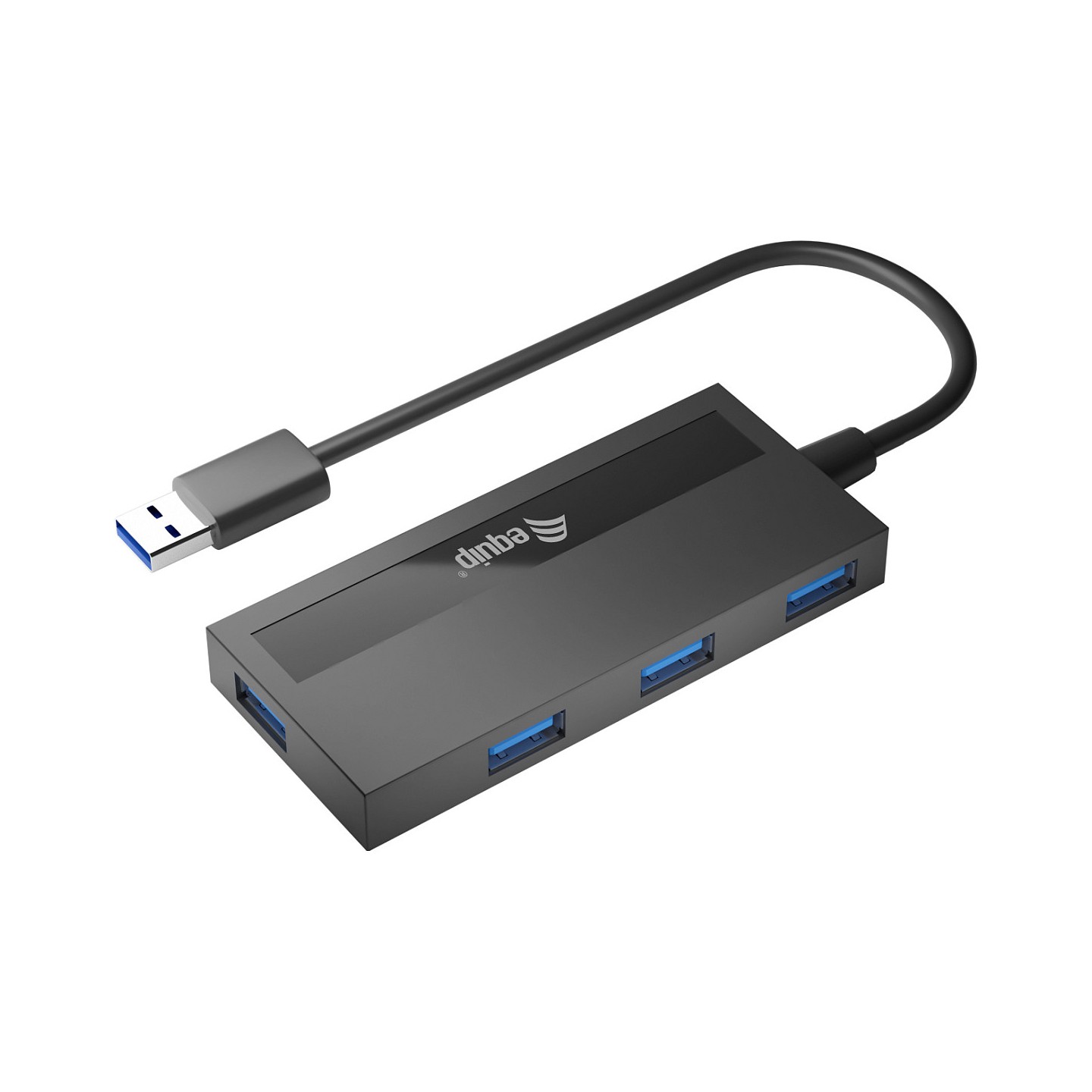 Equip USB-Hub 4-Port 3.2 - to 4x3.0 +USB-C Adp.5Gbps o.Netz.sw — Buy in Cyprus with Fast Delivery