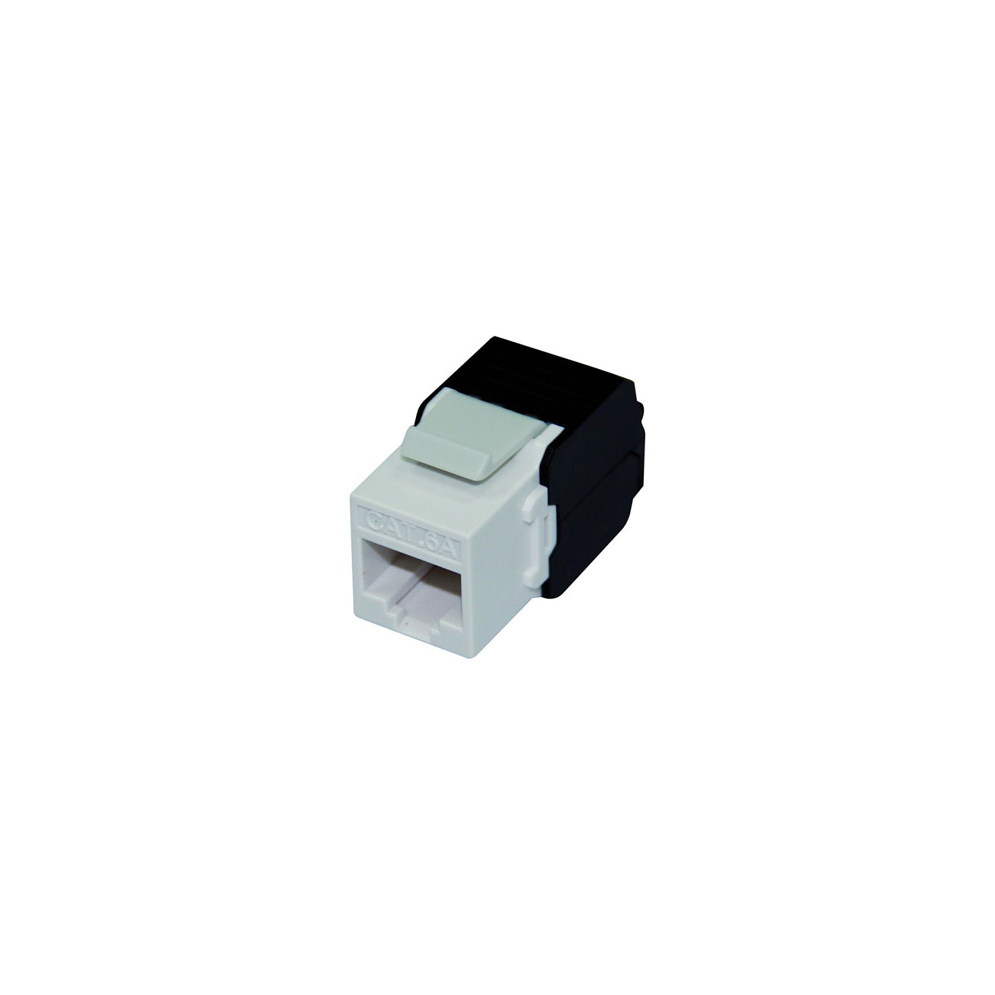 ROLINE Kat.6A Class EA Keystone ungeschirmt werkzeuglos weiss — Buy in Cyprus with Fast Delivery