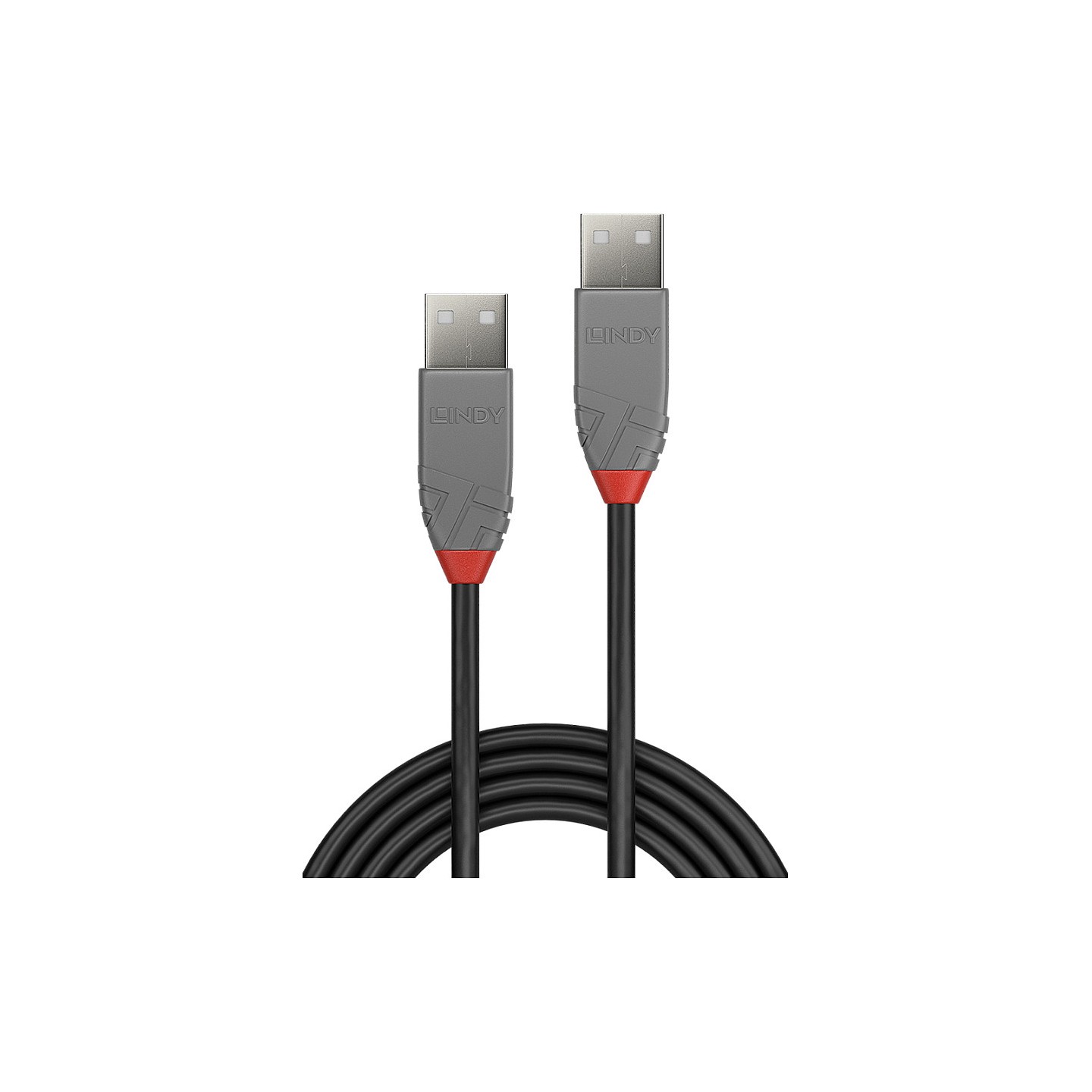 LINDY USB 2.0 Kabel Typ A A Anthra Line M M 5m — Buy in Cyprus with Fast Delivery