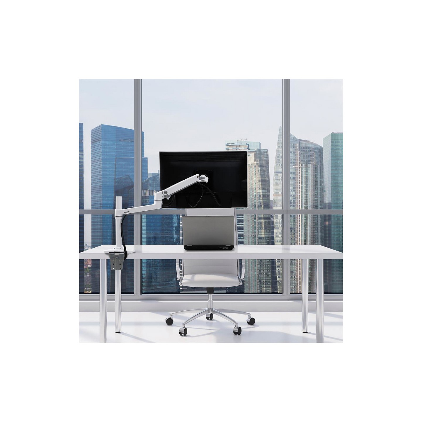 Ergotron LX Desk Mount Monitor Arm. Tall Pole - Befestigungskit (Gelenkarm) — Buy in Cyprus with Fast Delivery