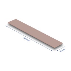 Wärmeleitpad 120 x 20 x 1.5 mm für M.2 Module 3.0 W mK - Silikonfrei — Buy in Cyprus with Fast Delivery