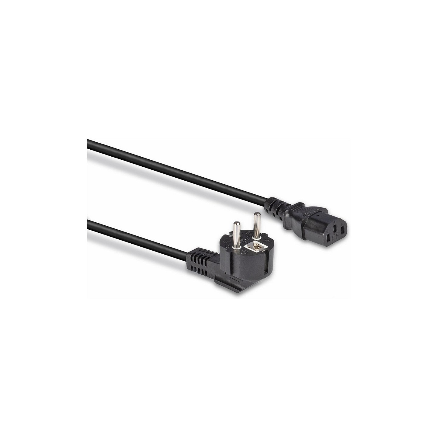 LINDY IEC-Netzkabel 3m Schuko-Winkelst. IEC320C13 — Buy in Cyprus with Fast Delivery