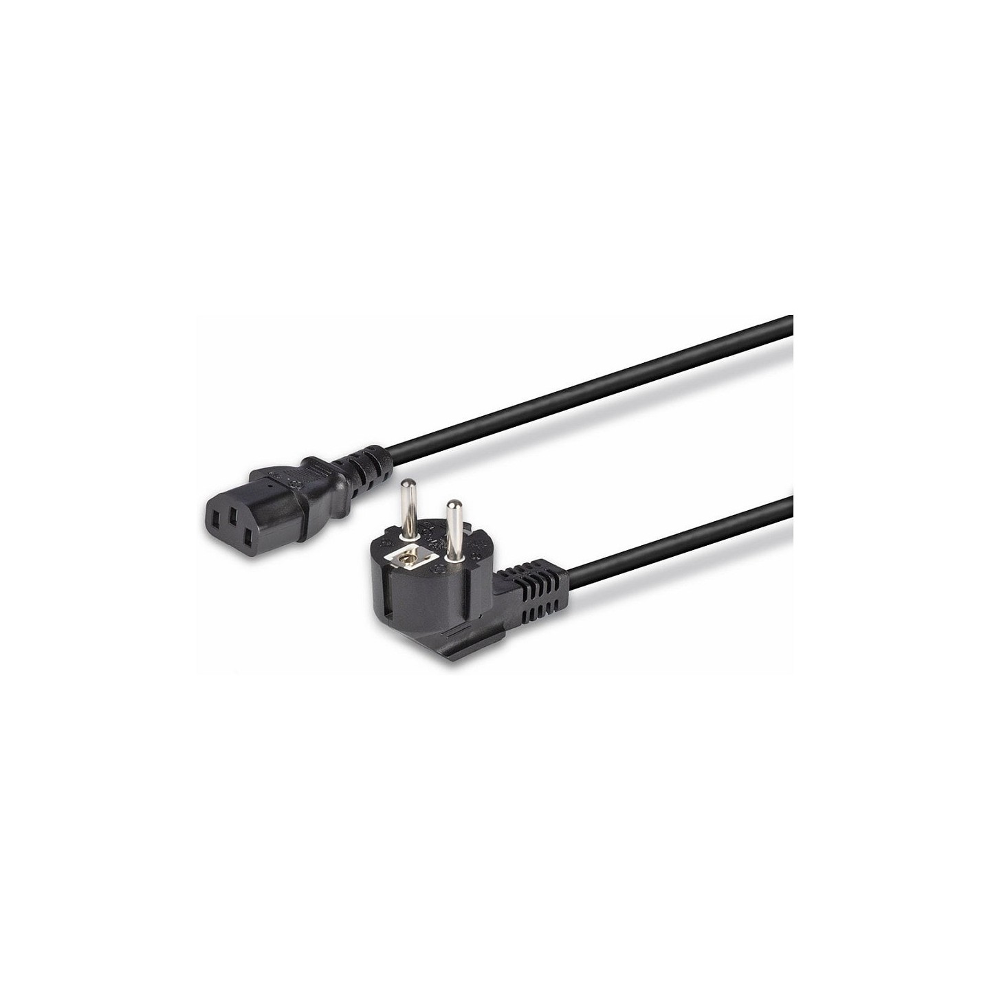 LINDY IEC-Netzkabel 3m Schuko-Winkelst. IEC320C13 — Buy in Cyprus with Fast Delivery