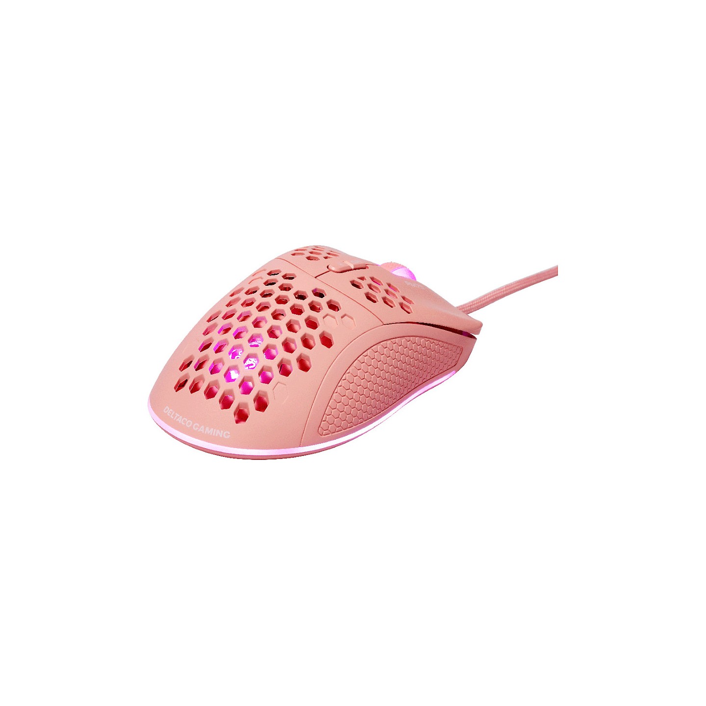 Deltaco Gaming Maus USB. RGB pink — Buy in Cyprus with Fast Delivery