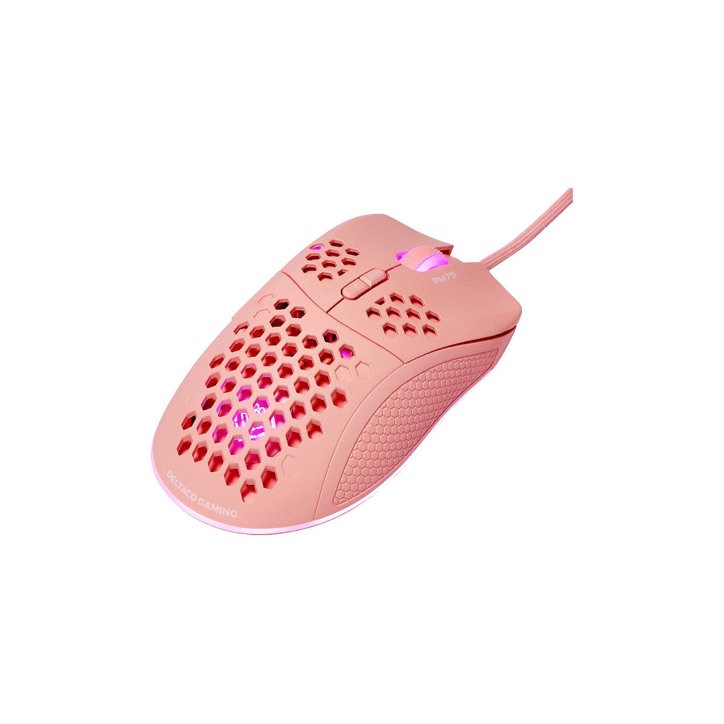 Deltaco Gaming Maus USB. RGB pink — Buy in Cyprus with Fast Delivery