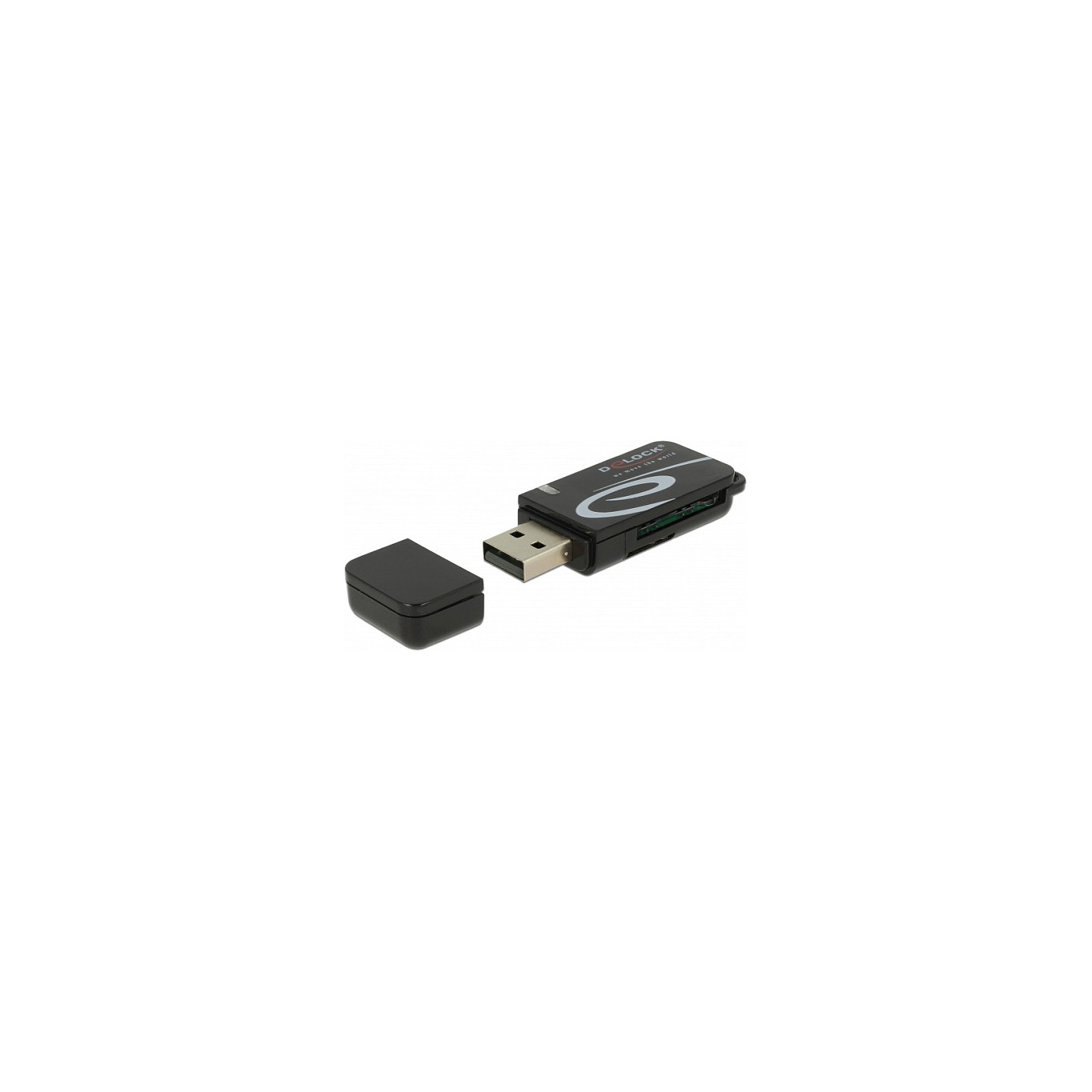 Mini USB 2.0 Card Reader mit SD und Micro SD Slot — Buy in Cyprus with Fast Delivery