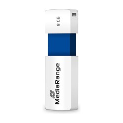 STICK MediaRange USB-Stick 8GB USB 2.0 Slider blue — Buy in Cyprus with Fast Delivery