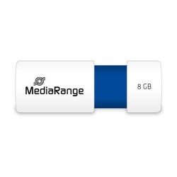 STICK MediaRange USB-Stick 8GB USB 2.0 Slider blue — Buy in Cyprus with Fast Delivery