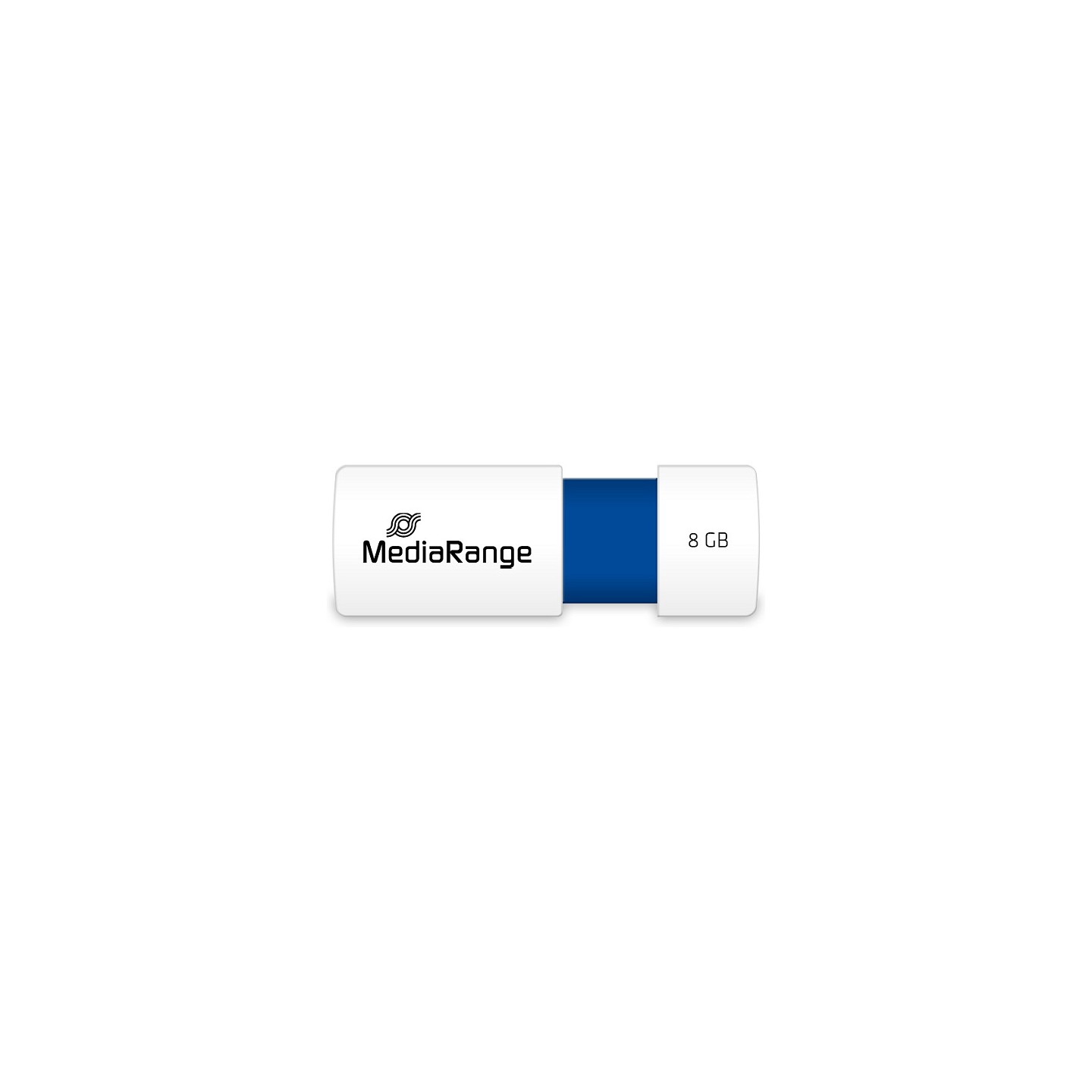 STICK MediaRange USB-Stick 8GB USB 2.0 Slider blue — Buy in Cyprus with Fast Delivery
