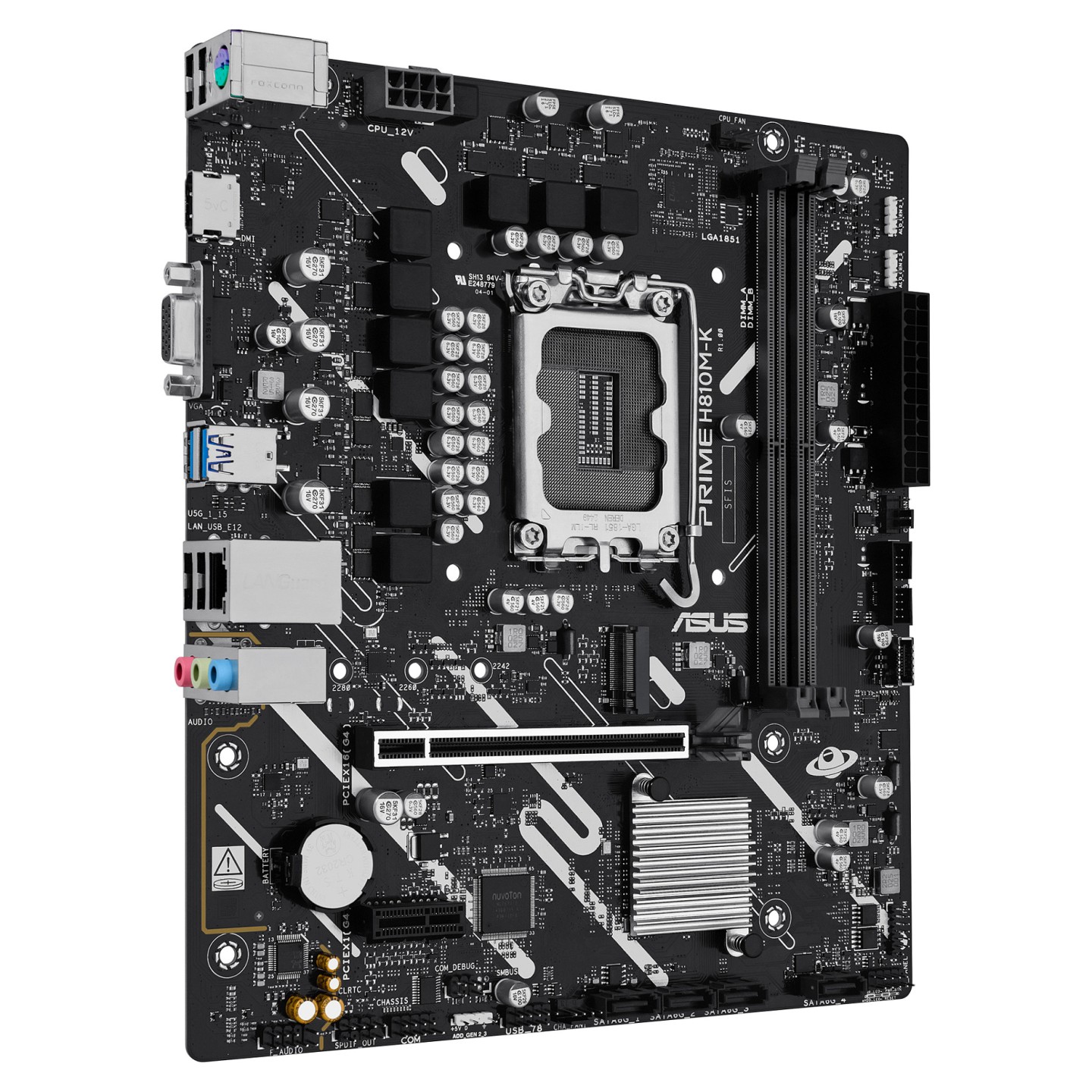 ASUS PRIME H810M-K-mATX Mainboard Sockel 1851 HDMI VGA — Buy in Cyprus with Fast Delivery