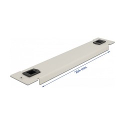 10? Netzwerkschrank Blindabdeckung werkzeugfrei 1 HE grau — Buy in Cyprus with Fast Delivery