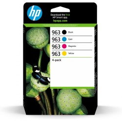 Buy HP 963 Original Ink Multipack - 6ZC70AE - Black/Cyan/Magenta/Yellow, Standar... in Cyprus, Nicosia, Limassol, Larnaka, Pafos