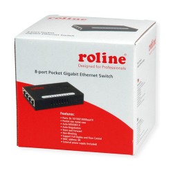 ROLINE Gigabit Ethernet Switch. Pocket. 8 Ports — Buy in Cyprus with Fast Delivery