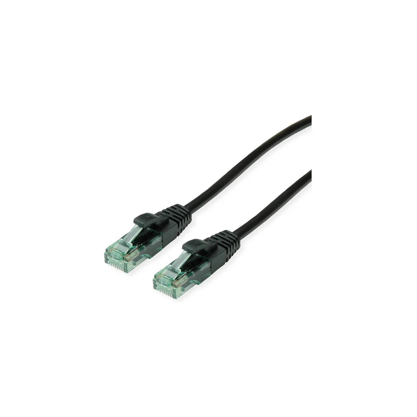 ROLINE RM Patchkabel Cat.6A UTP. schwarz. 1 m — Buy in Cyprus with Fast Delivery